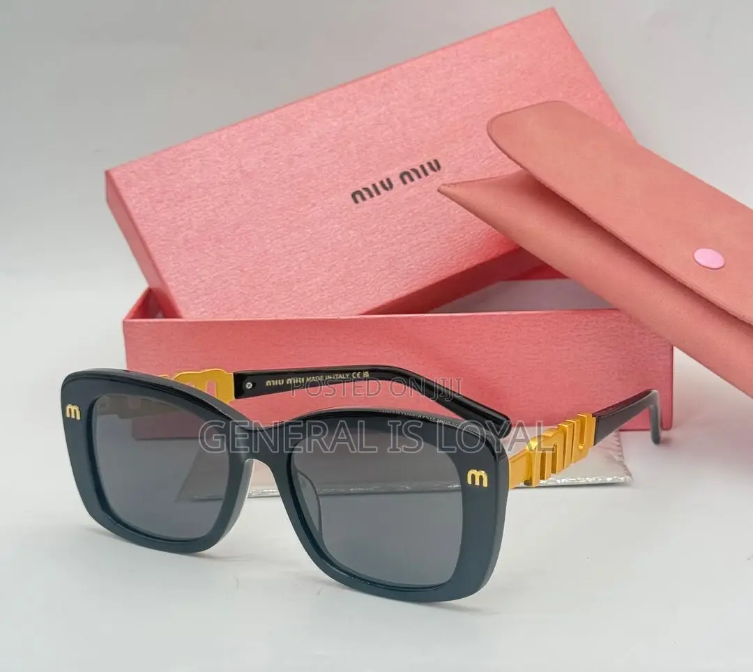 Miu Miu Ladies Black Shades