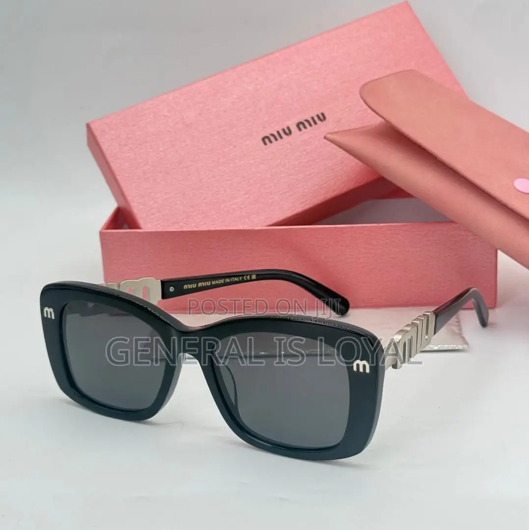 Miu Miu Ladies Black Shades