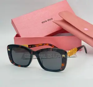 Miu Miu Ladies Black Shades