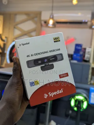Spedal Uhd Webcam With Built-in Ai Noise Reduction