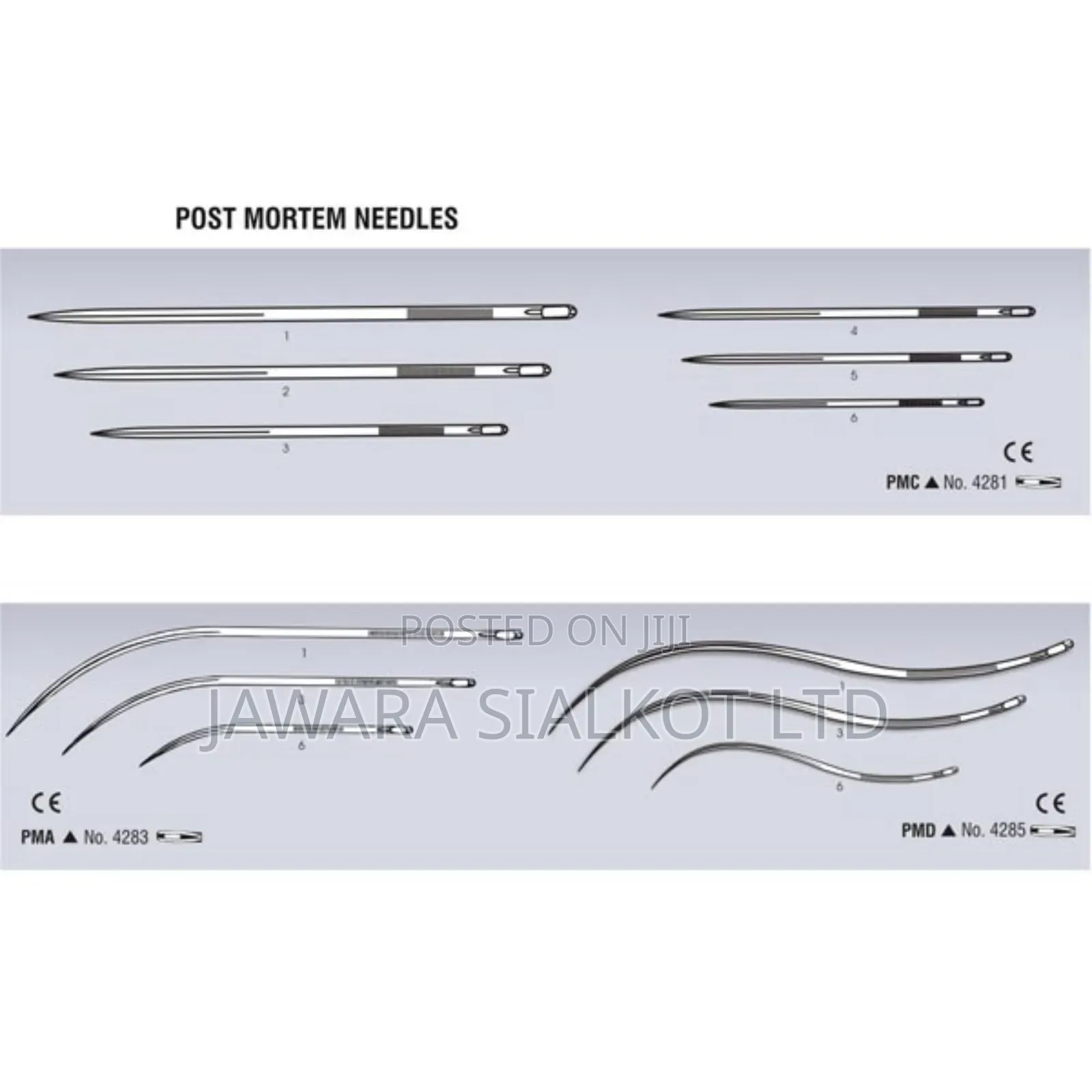 Post Mortem Curved and Straight Needle All Sizes