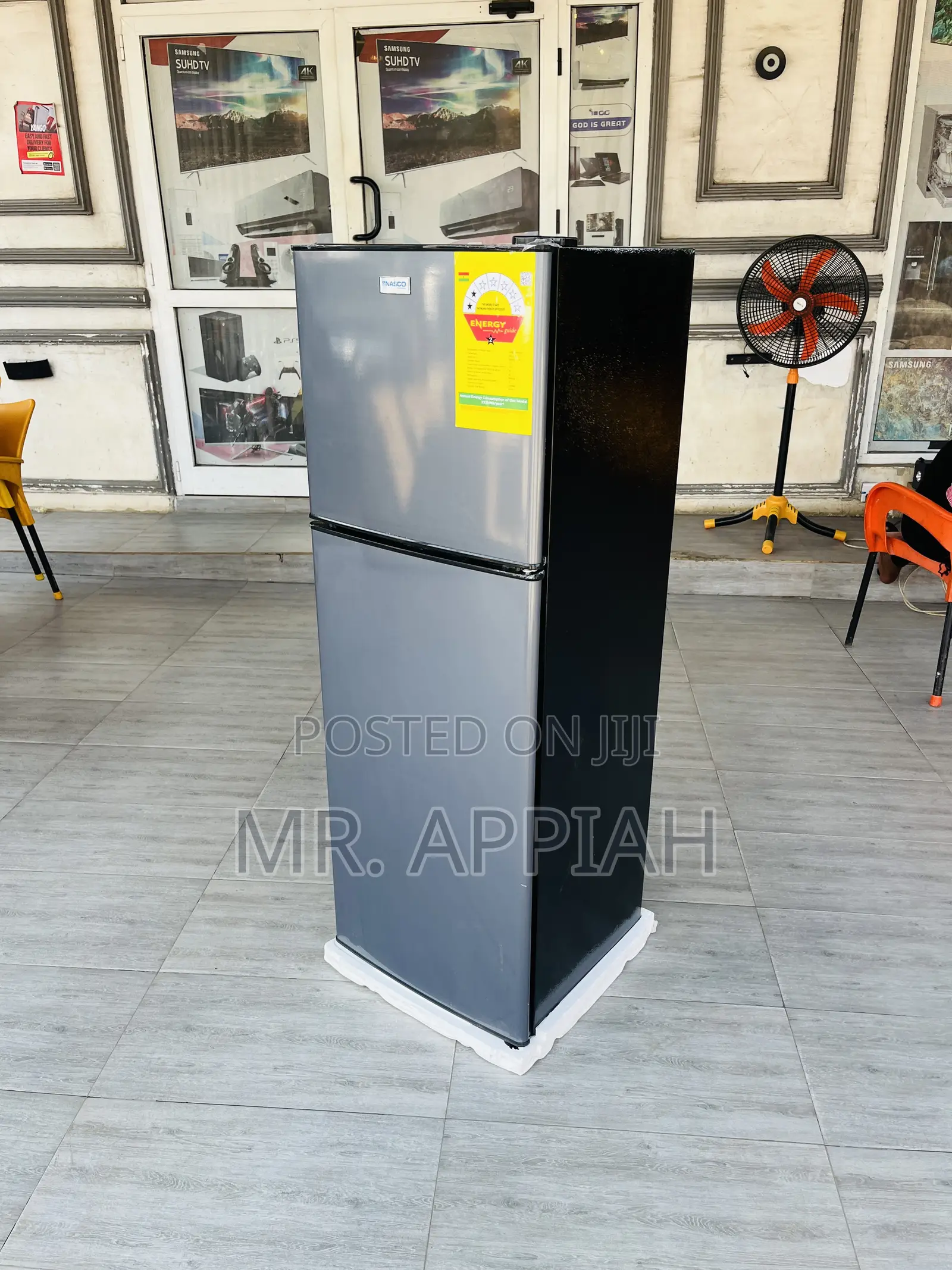 Check Out Nasco F2-18fl Double Door Electric Fridge 