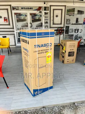 Convenient Nasco F2-18fl Double Door Electric Fridge 