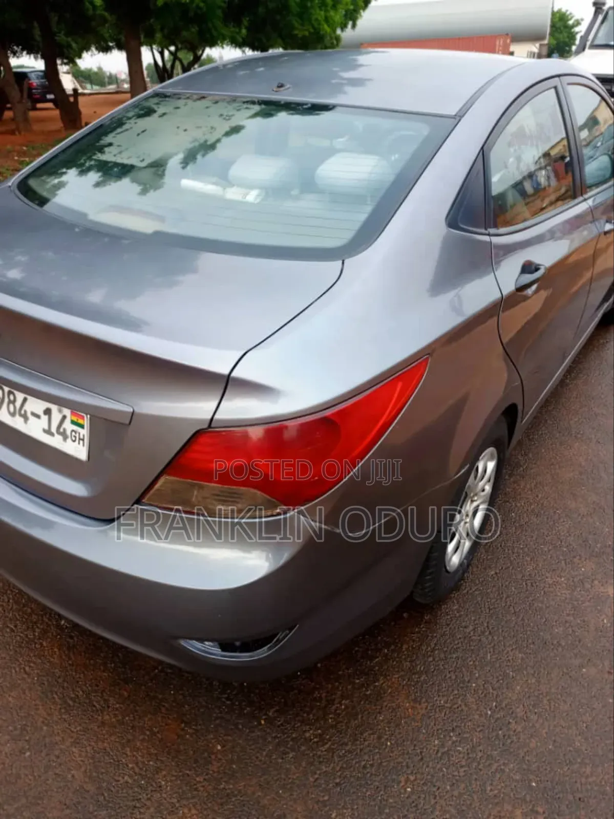 Hyundai Accent GLS 2013 Gray