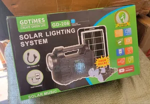 Gdtimes Solar Lighting System//Solar Lamp