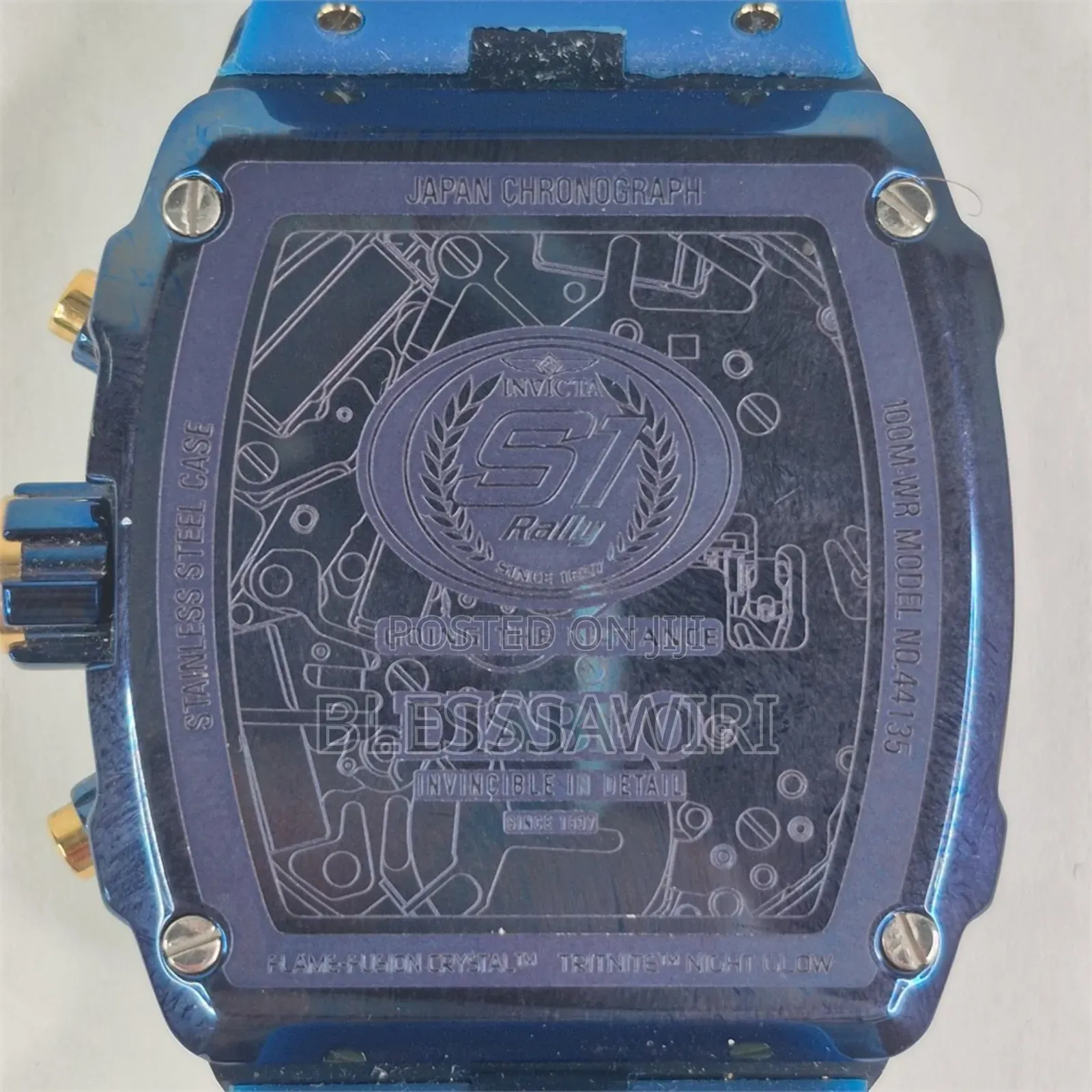 Designer Original Invicta S1 Rally Diablo Chronograph Watch