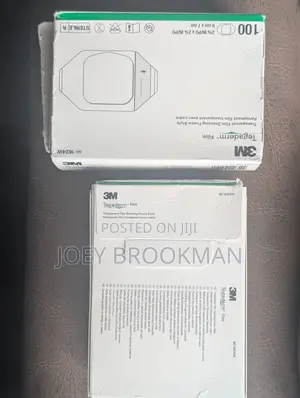 3m 1624w Tegaderm Association, 6cm X 7cm, 100 Pieces