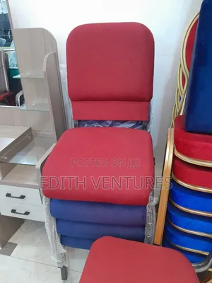 Elegant Auditorium Chair (Red Colour)