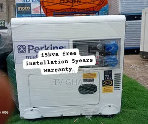 Says by to Dumso With Perkins 15kva Diesel Generator