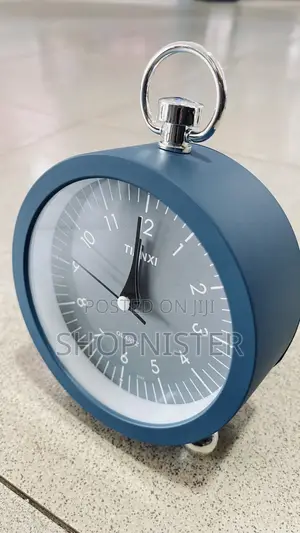 Desk Alarm Clock Blue