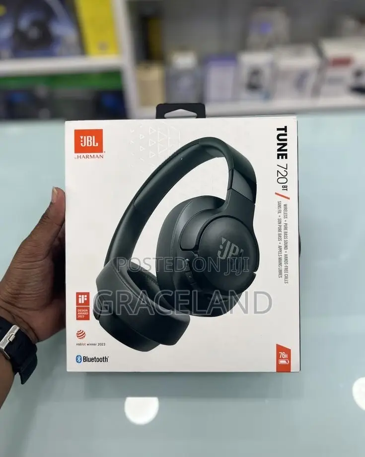 This Is Original JBL Tune Bluetooth 720bt Over Ear Headphone