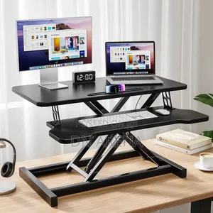 Height Adjustable Sit to Stand Up Desk , Desk Riser
