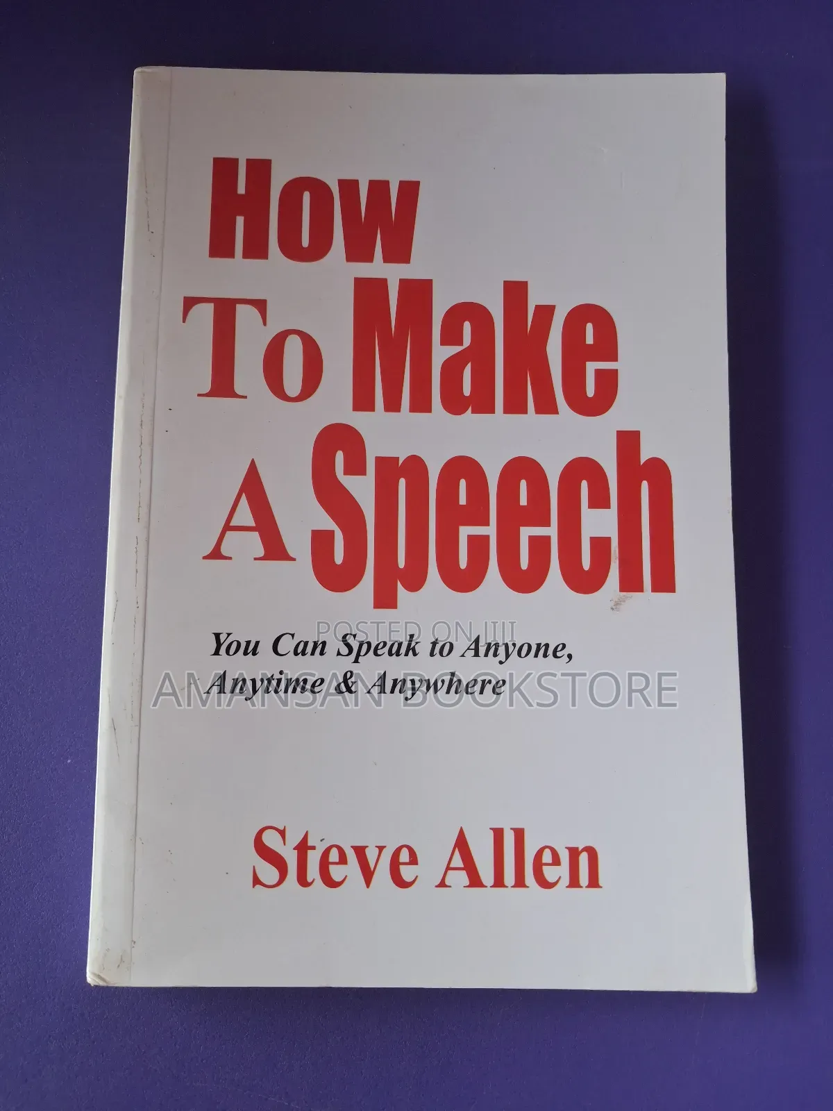 How to Make a Speech