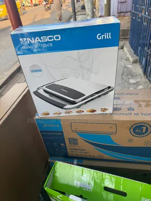 Nasco 2000w Contact Grill| Sandwich Maker Stainless Steel
