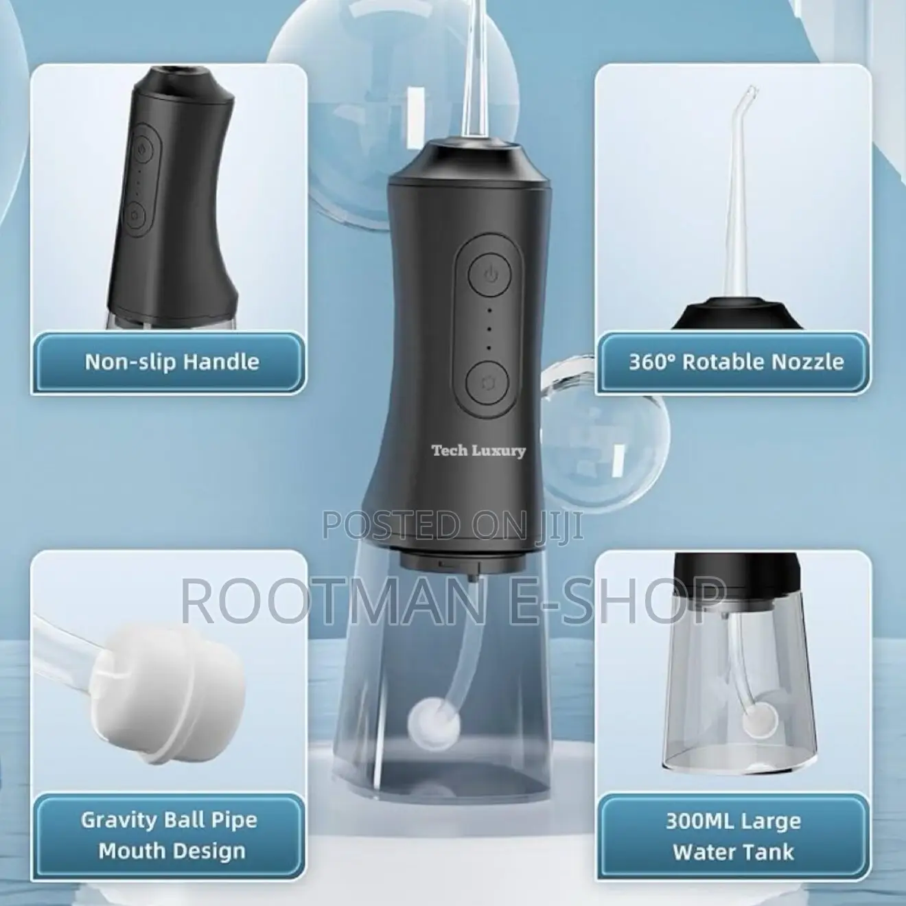 Tech Luxury Premium Water Flosser (300ml)