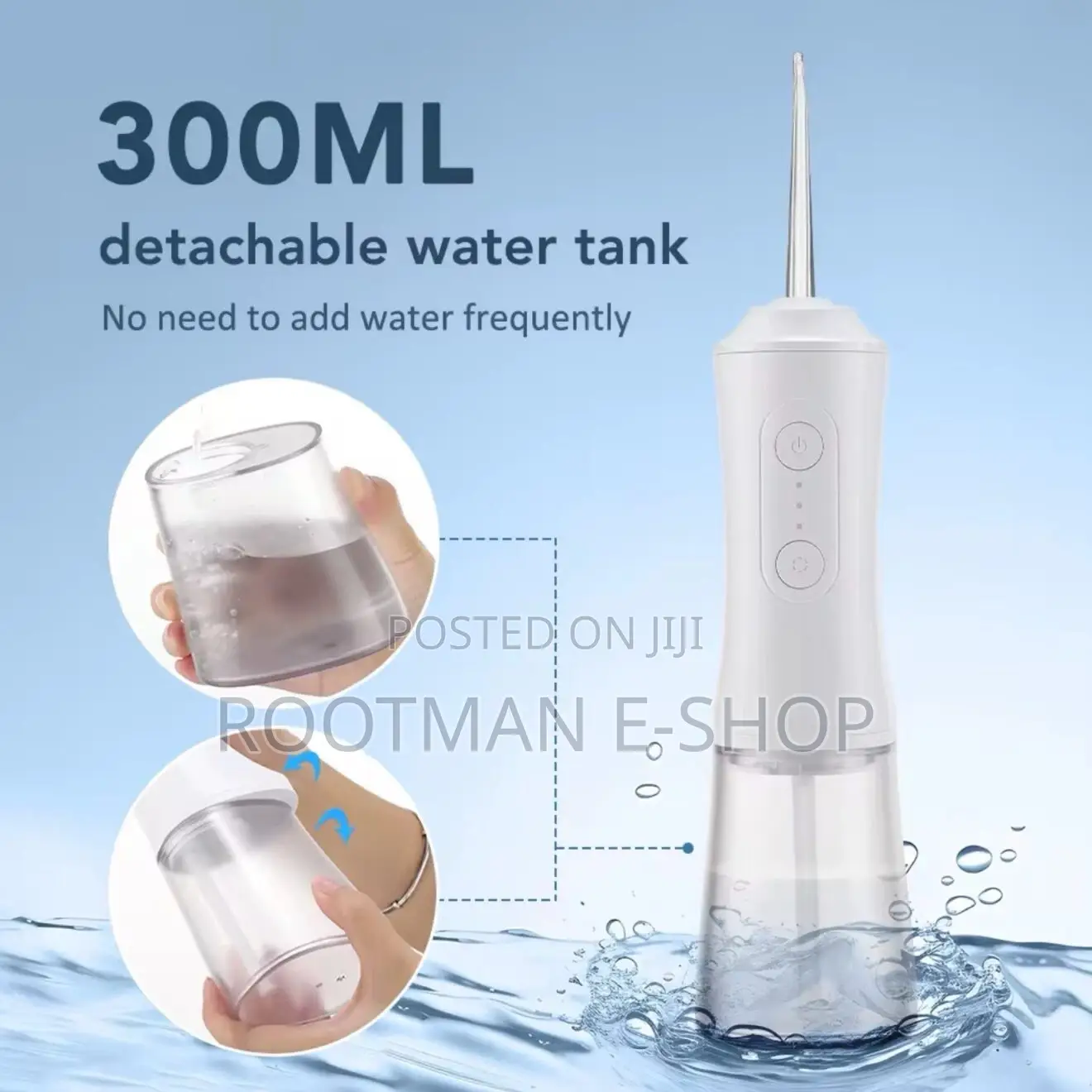 Tech Luxury Premium Water Flosser (300ml)
