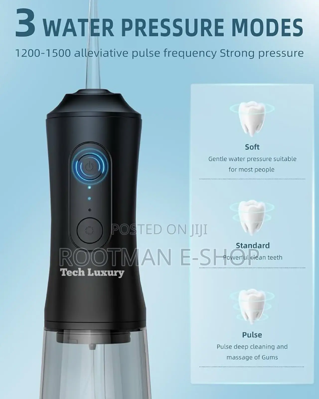 Tech Luxury Premium Water Flosser (300ml)