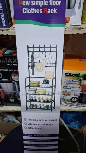 Shoe Rack With Hangers
