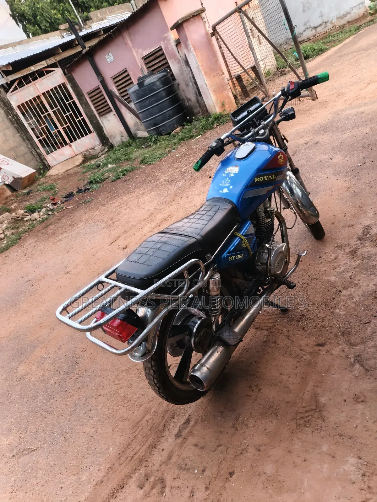 Royal Motorcycle 2015 Blue