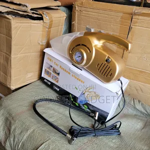 Portable Car Vacuum Cleaner & Tire Pump 4 In 1