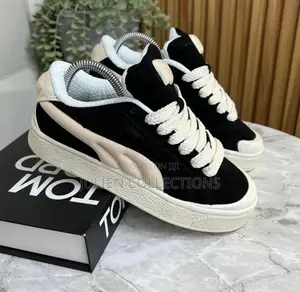 Puma Xl Suede Cruch Black and Cream