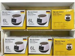 6l Touch Screen Silver Crest Rice Cooker