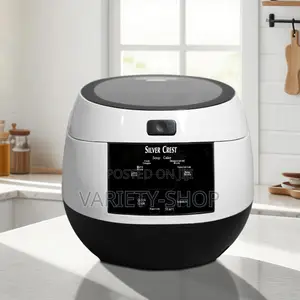 6l Fast Quick Silver Crest Rice Cooker for Homes