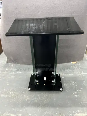 Classic Tempered Glass Preaching Pulpit for Church