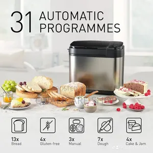 Panasonic Fully Automatic Bread Maker/Machine - Silver