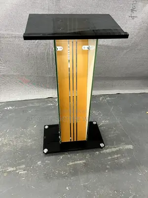 Classic Tempered Glass Preaching Pulpit