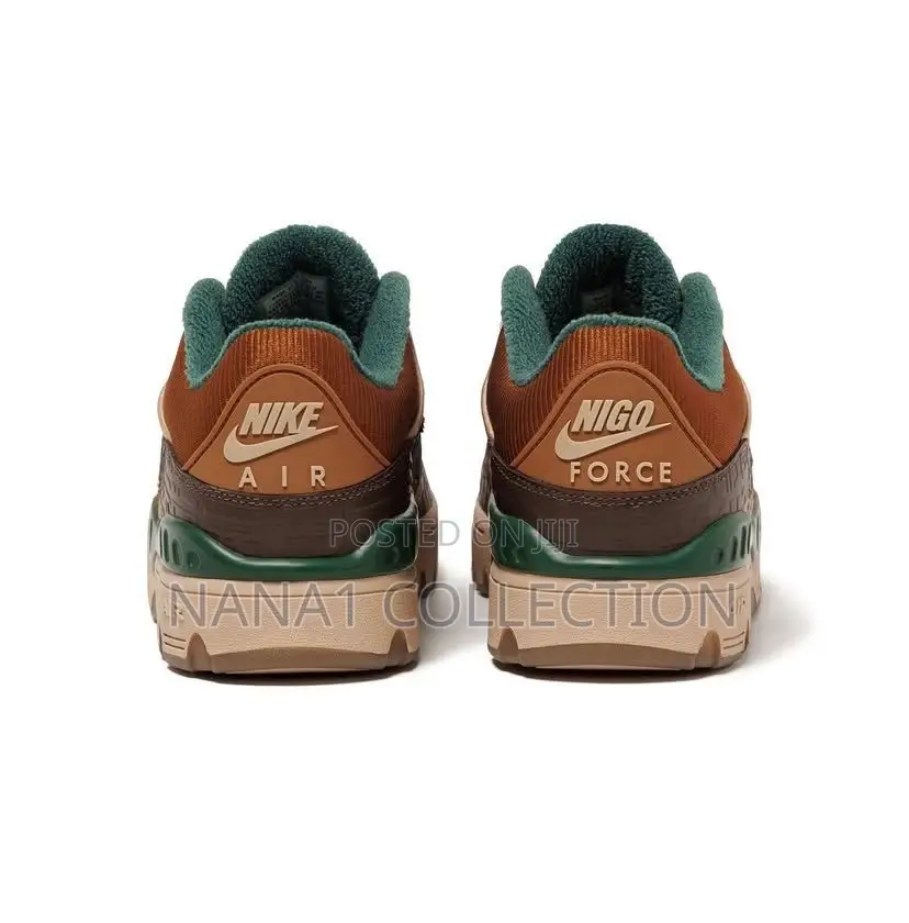 Nike X Nigo Air Force Brown