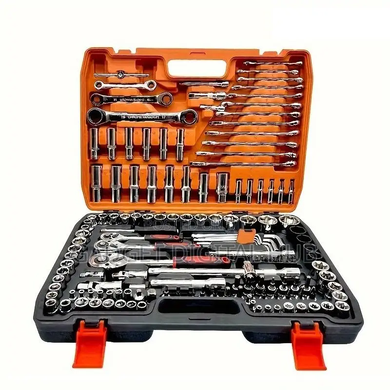 151pcs Cr-v Socket Ratchet Wrench Hand Tool Set