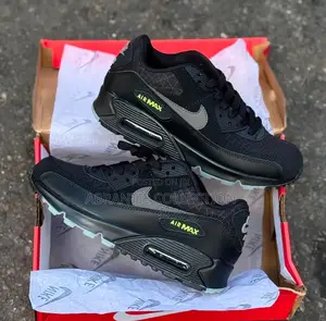 Nike Air Max 90 Black Volt Sneakers