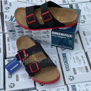 Birkenstock Two Balte Black Red