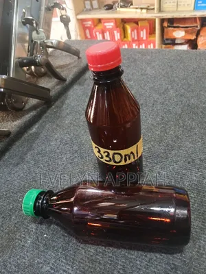 330ml Amber Container 100pcs/Bag