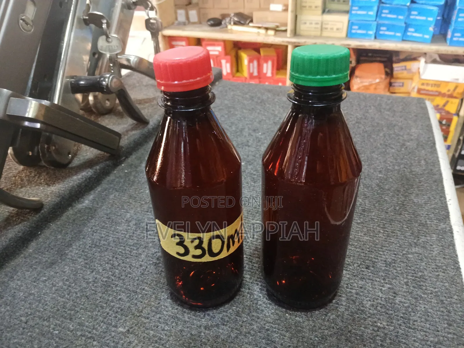 330ml Amber Container 100pcs/Bag