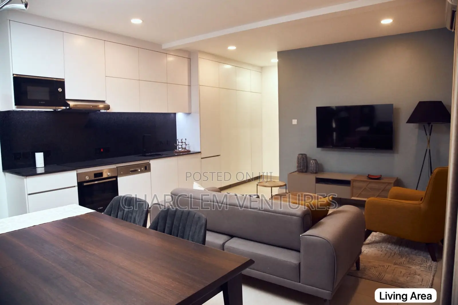Furnished 2bdrm Apartment in Charclem Ventures, Cantonments for rent