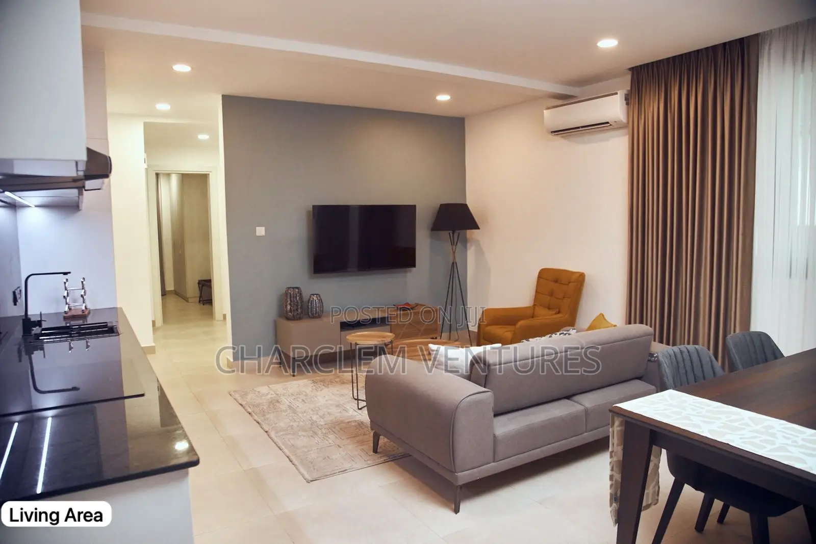 Furnished 2bdrm Apartment in Charclem Ventures, Cantonments for rent