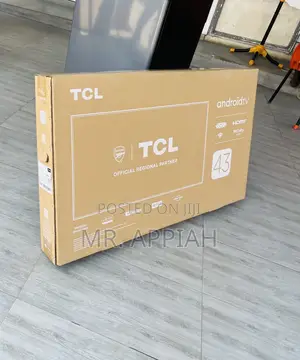 Premium Unique TCL 43” Smart Television(Black) 