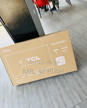 Smart TCL 43 Inch Android HDR Screen Television 
