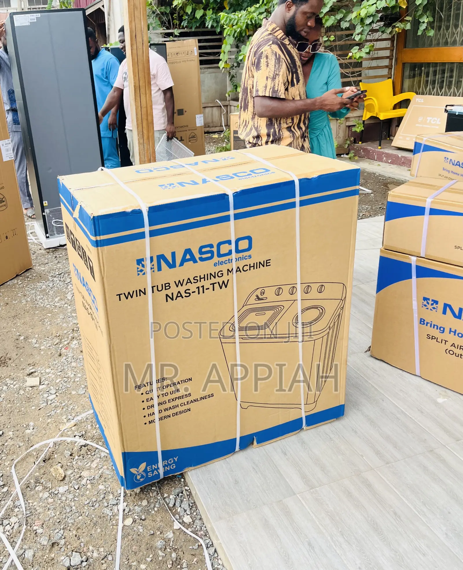 Most Unique Nasco 11kg Washing Machine + Spin Dry.