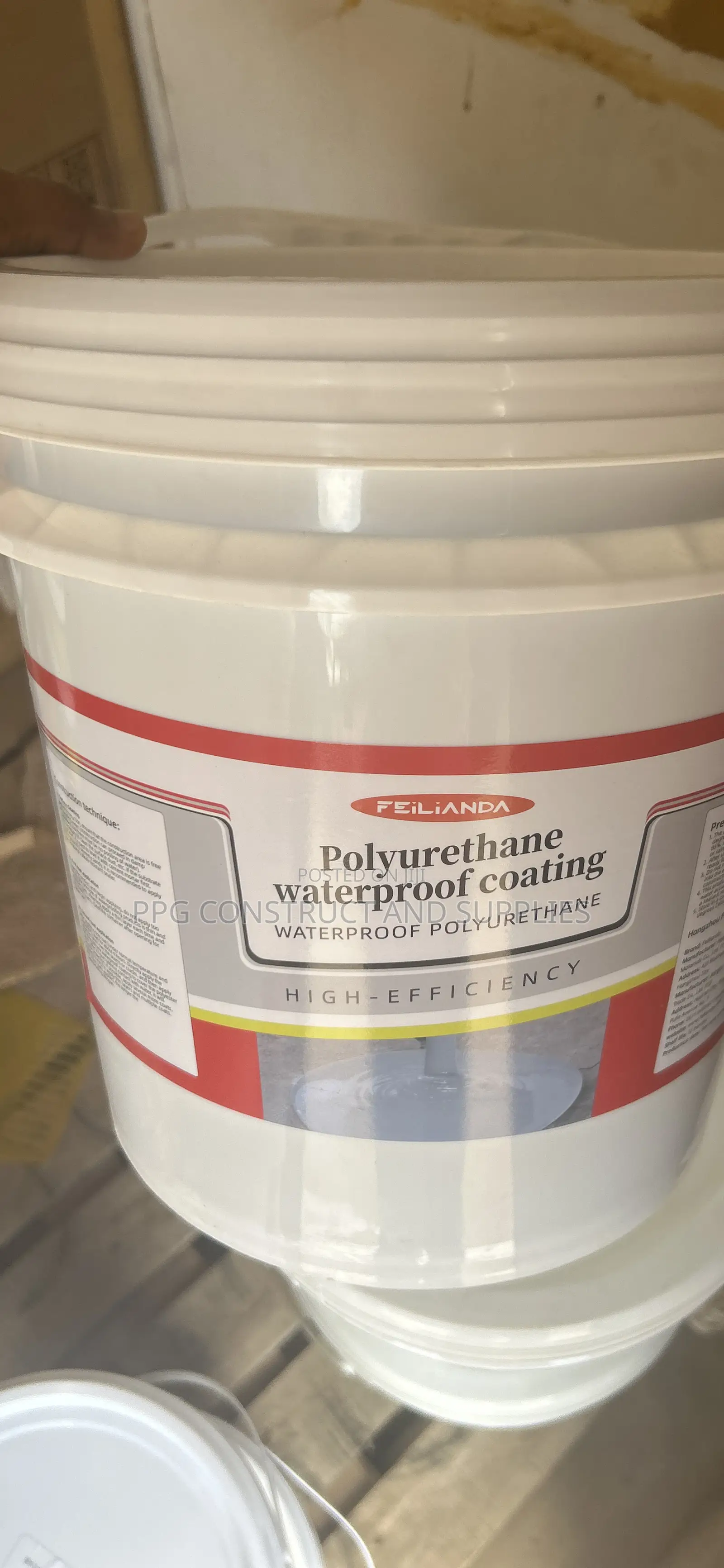 10kg Waterproof Paint (Gray/Ash Colour)