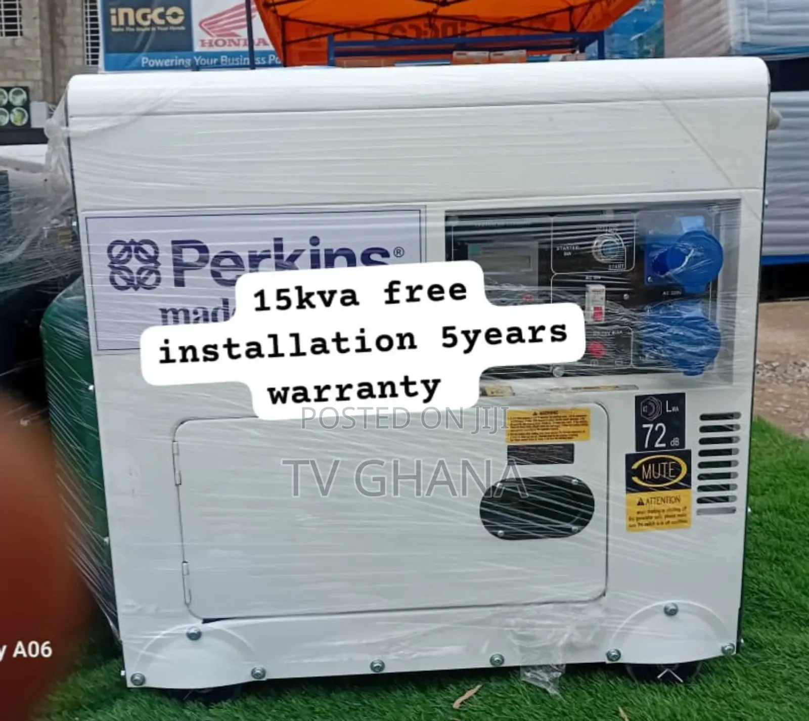 No More Dumpsar Night 15kva Diesel Generator Diesel Perkins