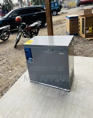 Most Unique Midea 200 Liters Electric Chest Freezer(Gray).