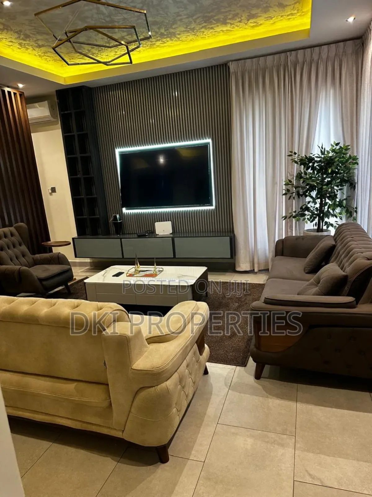 Furnished 5bdrm House in Dki Properties, East Legon for rent