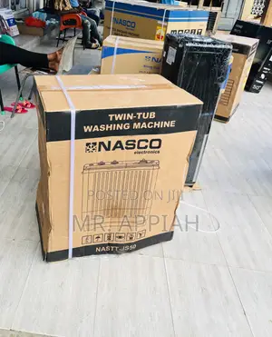 Most Classic Nasco 5kg Semi-Automatic Washing Machine.