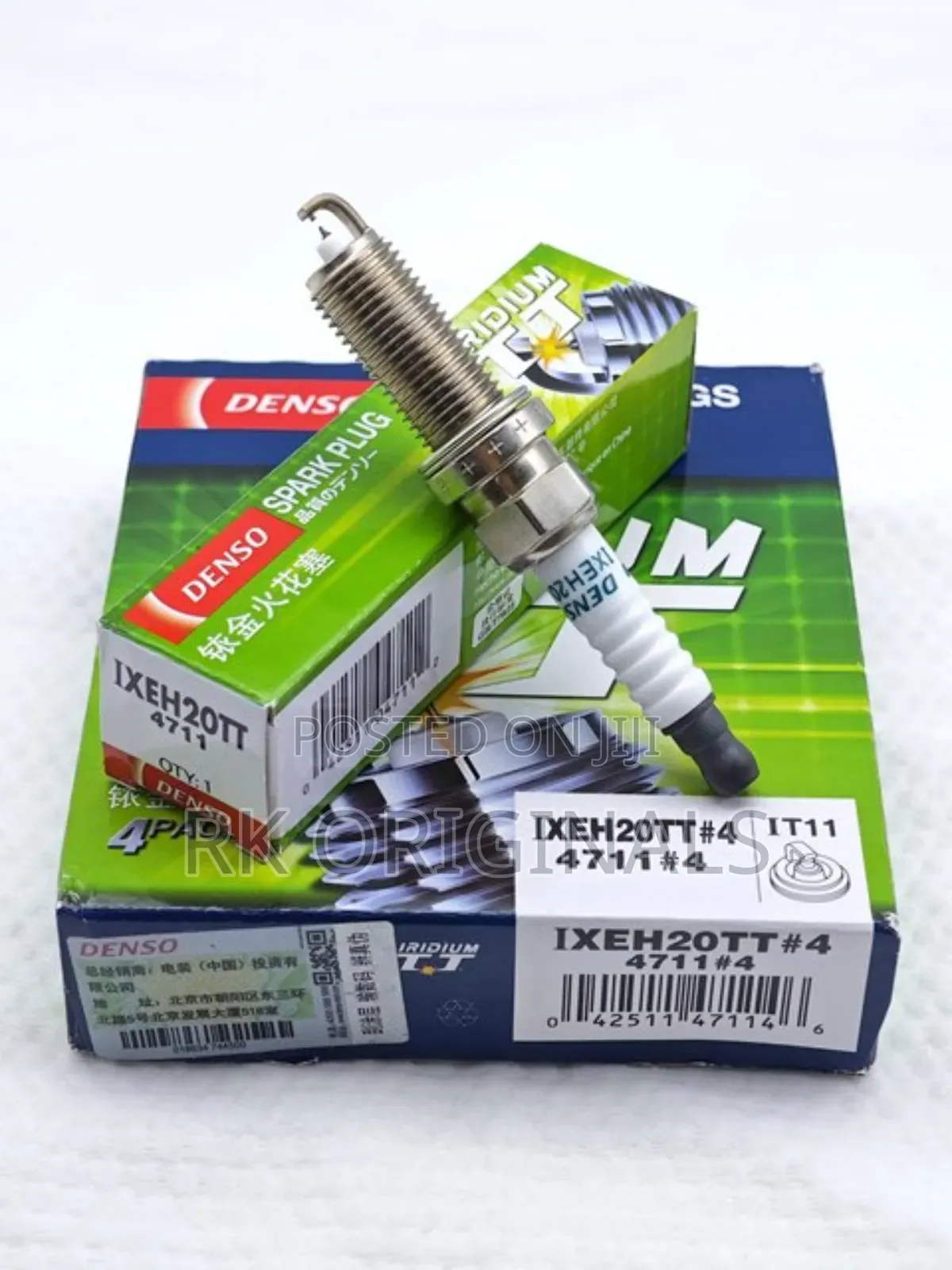 Denso 4711 Double Iridium 14×14 Long Thread From Japan