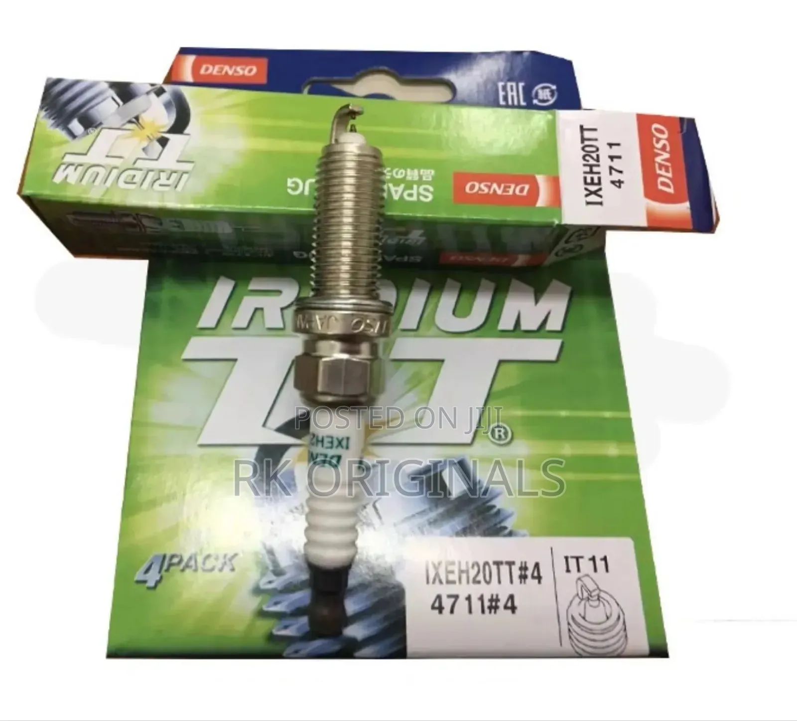 Denso 4711 Double Iridium 14×14 Long Thread From Japan