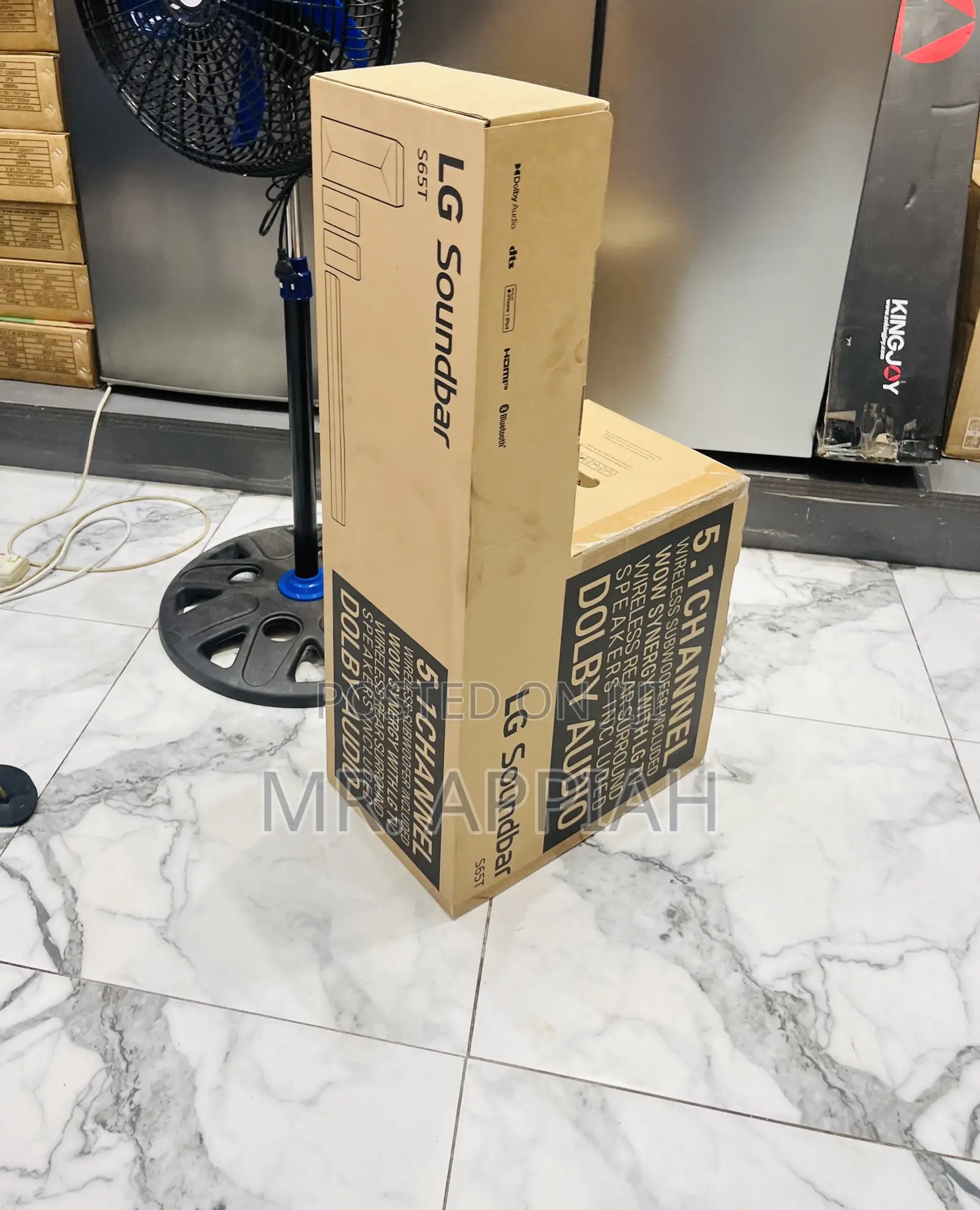 Wireless Lg S65t 600 Watts Sound Bar System 