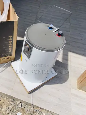 Get Secure Grey White Nasco 50 Liters Water Heater